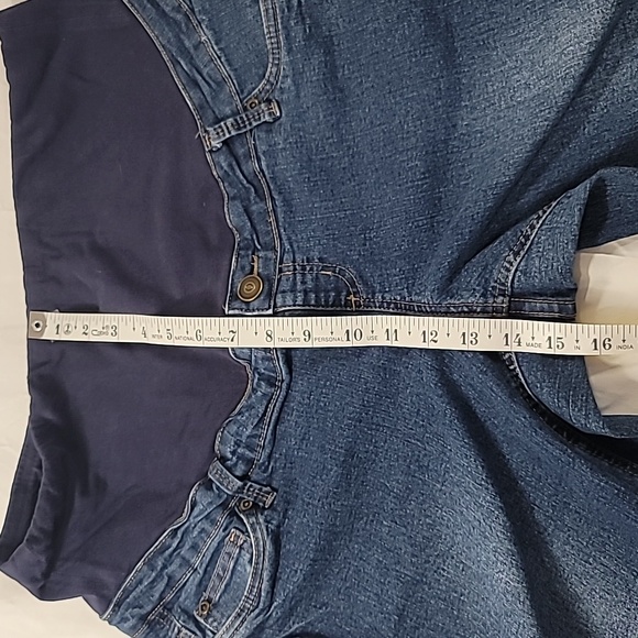 Hybrid & Company Women Super Stretchy Maternity Jeans PM5471GRSK Size XL - Picture 6 of 14